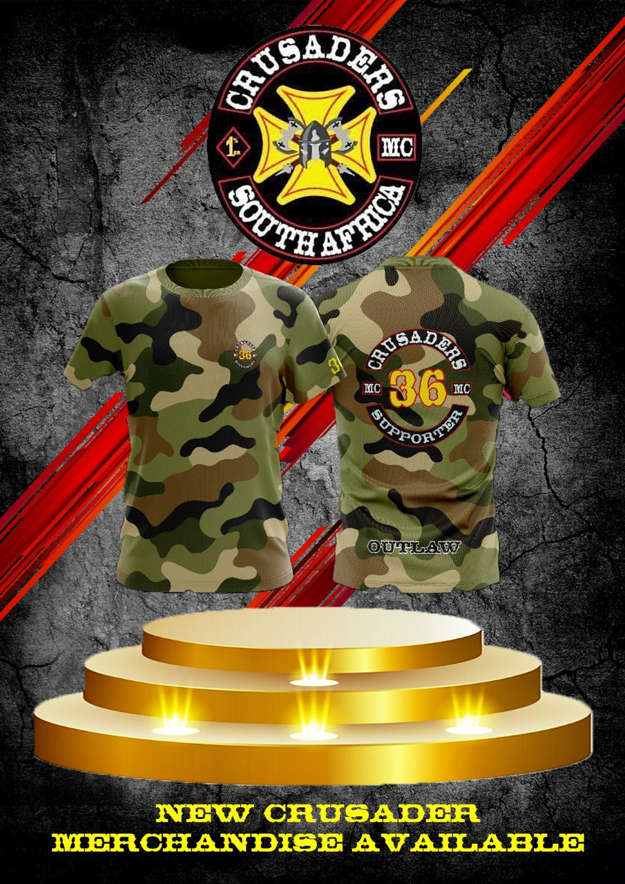 Crusaders Supporter Camo T-Shirt
